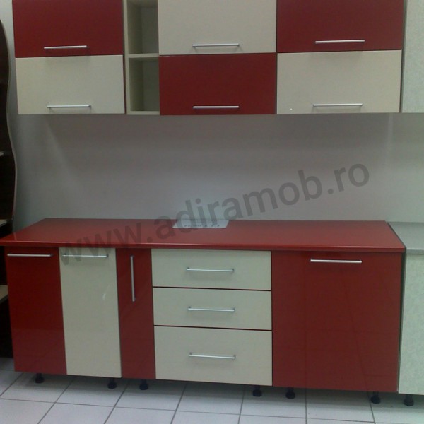 Bucatarie Rosu Stand – 1 – Adira Mob